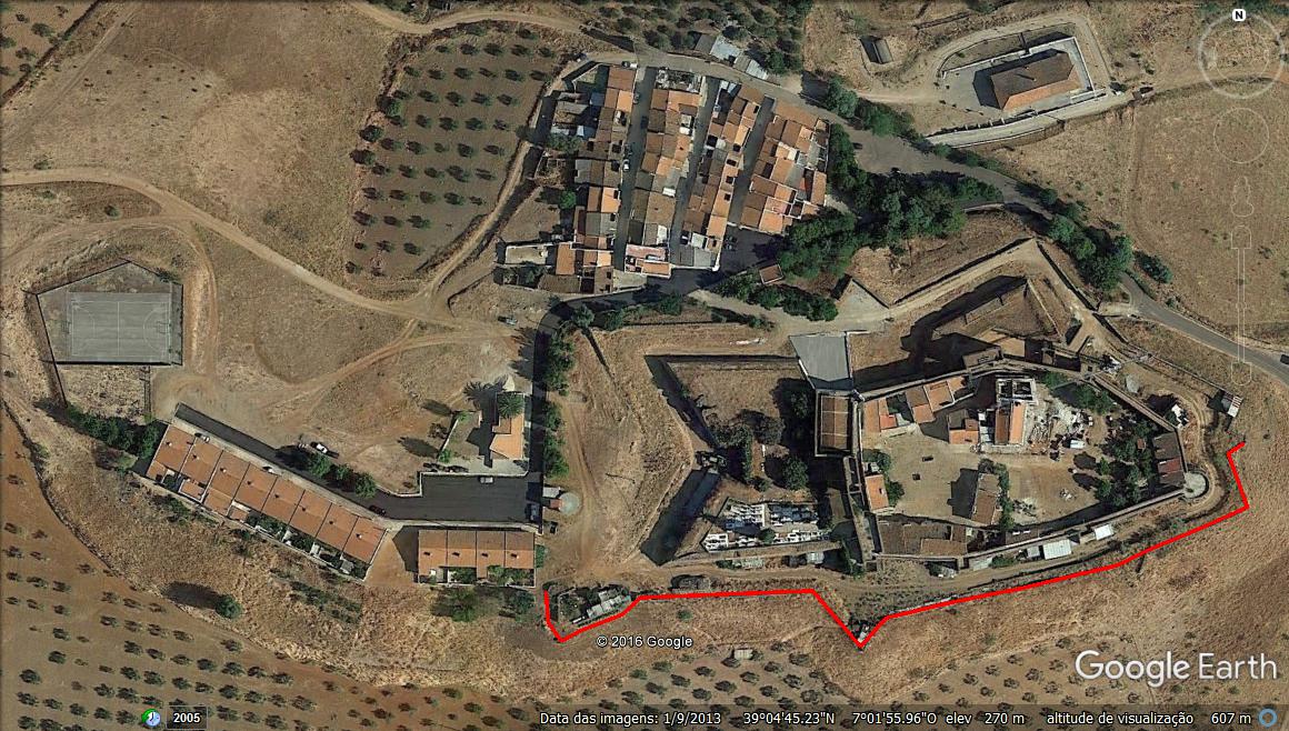 Percurso Interpretativo da Muralha Exterior de Ouguela